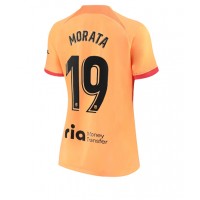Atletico Madrid Alvaro Morata #19 Fotballklær Tredjedrakt Dame 2022-23 Kortermet